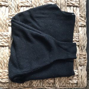 Three quarter length sleeve sweater